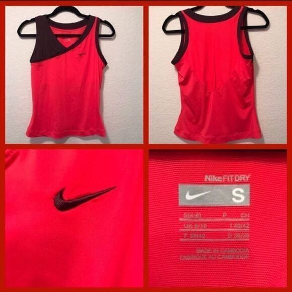 NWOT. NIKE ACTIVE DRI-FIT workout tank top. - Picture 1 of 8